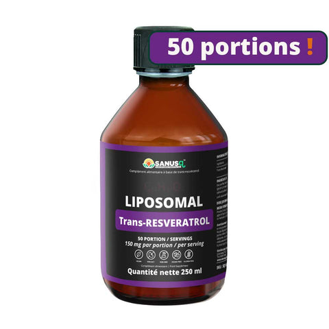 Liposomal Resveratrol - 250ml | SANUSq Health