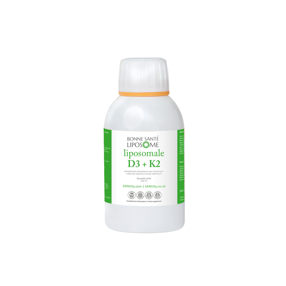 Liposomal Vitamin D3+K2 from Bonne Sante Lipsome