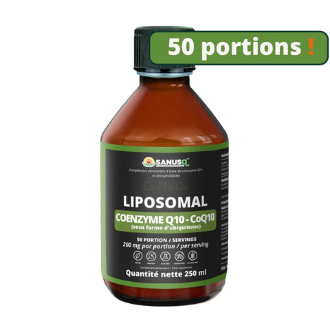 Liposomal CoQ10 - 250ml | SANUSq Health
