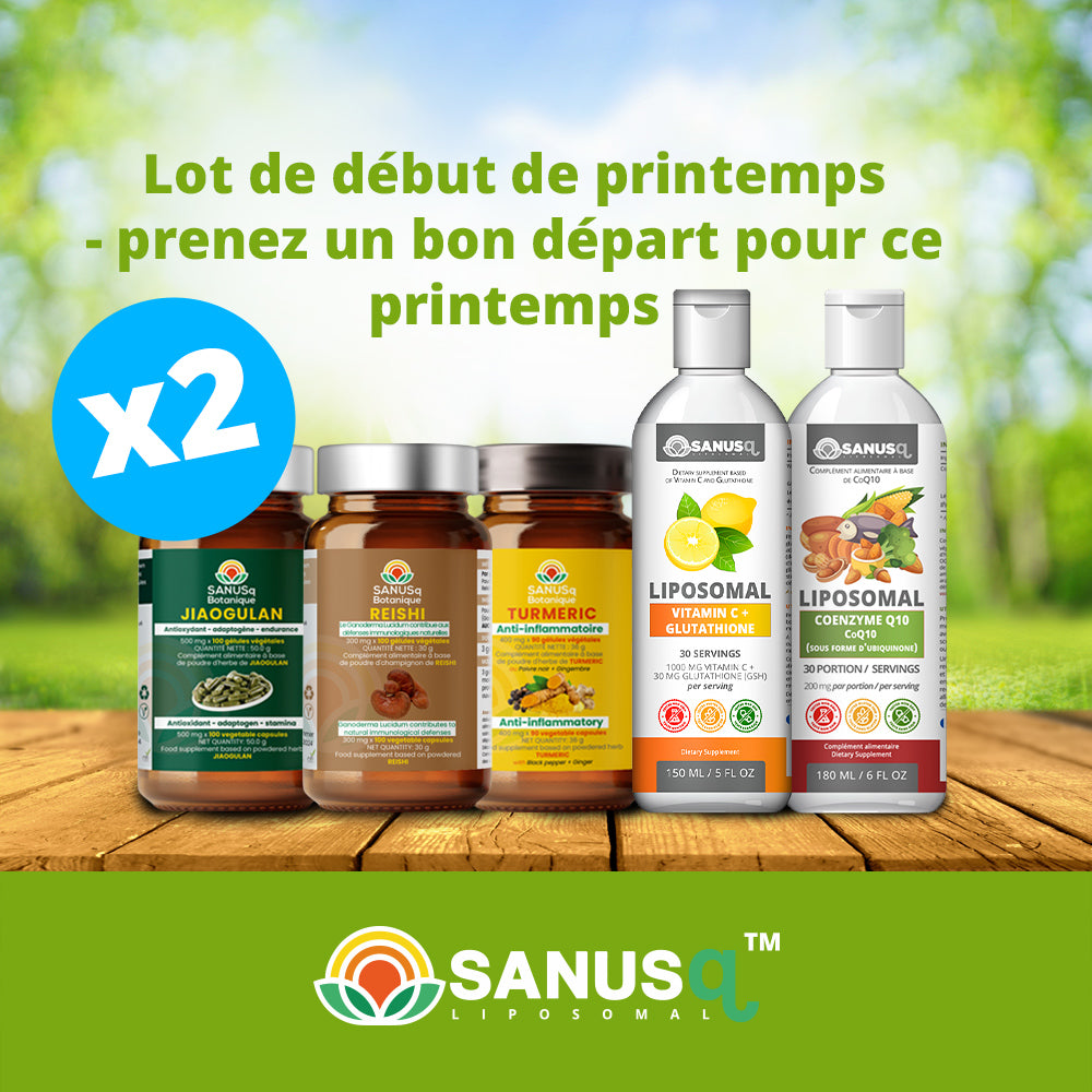 Suppléments à base de plantes liposomales