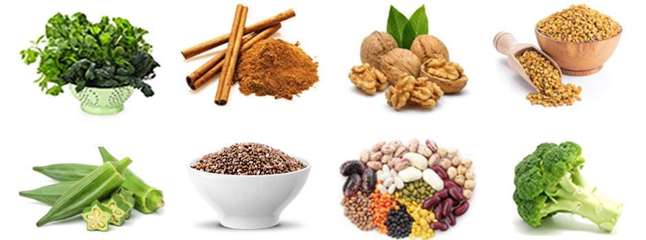 Eight foods that lower blood sugar: leafy greens, cinnamon, walnuts, fenugreek, okra, seeds, legumes and broccoli – SANUSq Health
