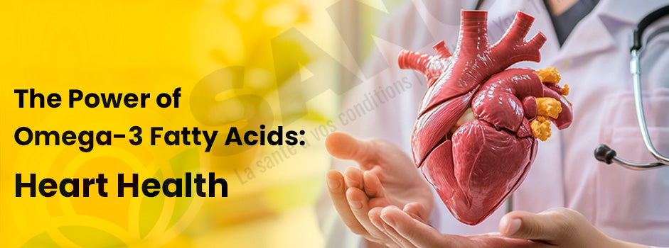 Power of omega-3 fatty acids for heart health — essential polyunsaturated fats reduce inflammation and protect the heart