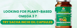Sacha Inchi oil — plant-based omega 3 source for vegans, supports heart health and reduces inflammation natura