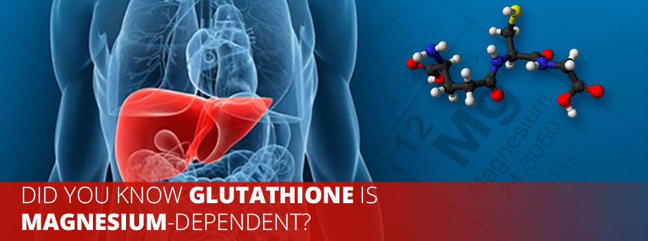 SANUSq Health glutathione is magnesium-dependent – liver health and molecular structure