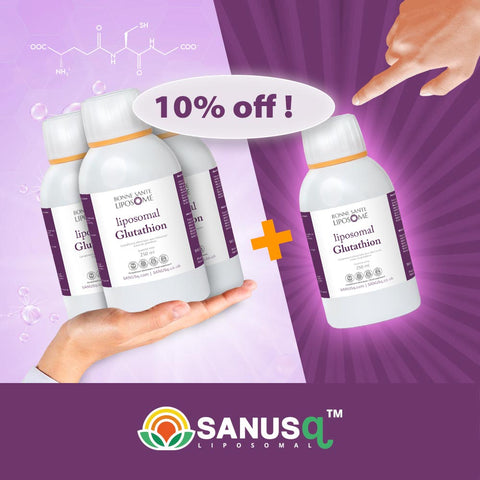 Liposomal Glutathione bundle | SANUSq Health
