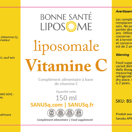 Liposomal Vitamin C - 150 ml