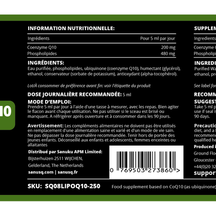 CoQ10 liposomique