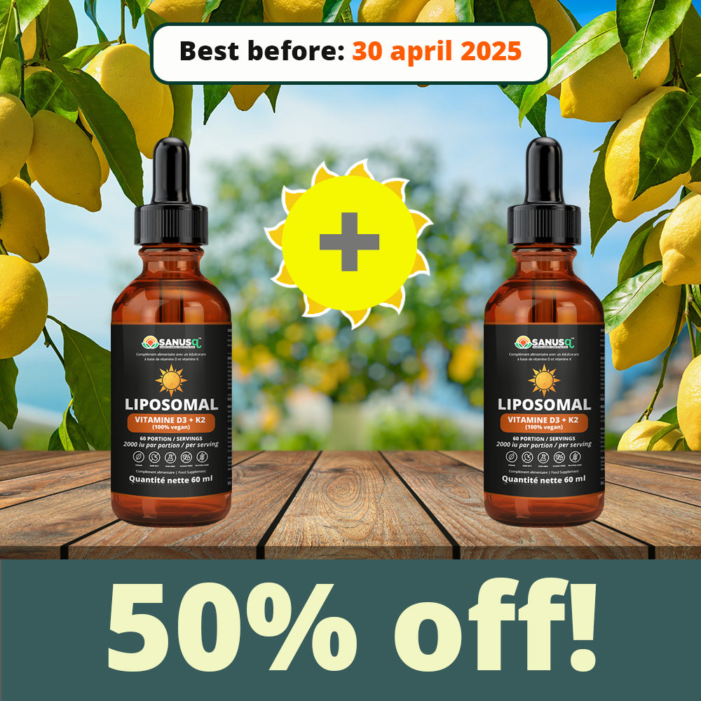 Liposomal Vitamin D3+K2 50% off