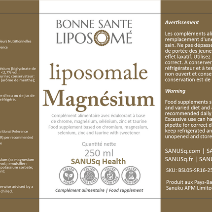 Liposomal Magnesium