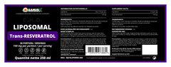 Resveratrol liposomique antioxydant