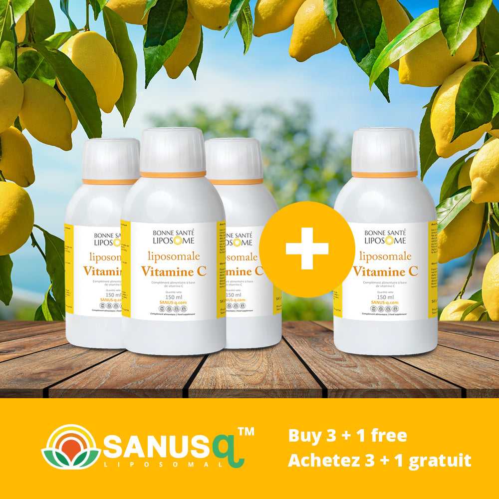 Liposomal Vitamin C bundle | SANUSq Health