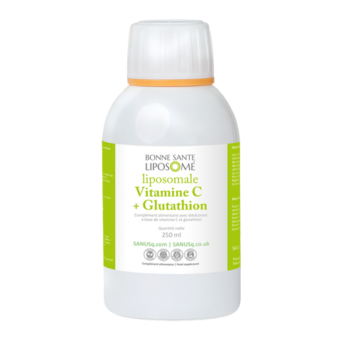 Liposome Vitamin C with Glutathione - 250ml | SANUSq Health