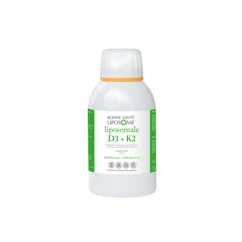 Liposomal Vitamin D3+K2 - 100ml | SANUSq Health