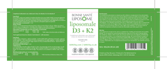 Liposomal Vitamin D3+K2 100ml from Bonne Sante Lipsome