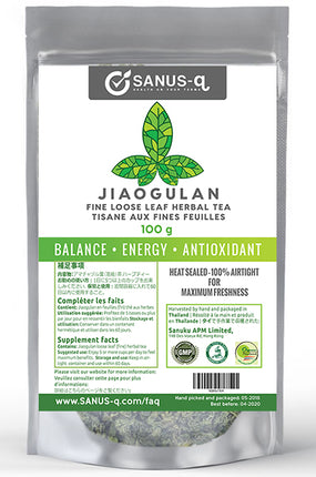 Jiaogulan Herbal Tea loose leaf - 100 g