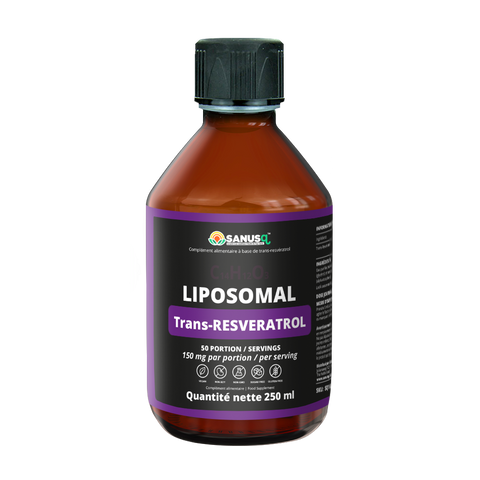 Liposomal Trans-Resveratrol - 250ml  | SANUSq Health