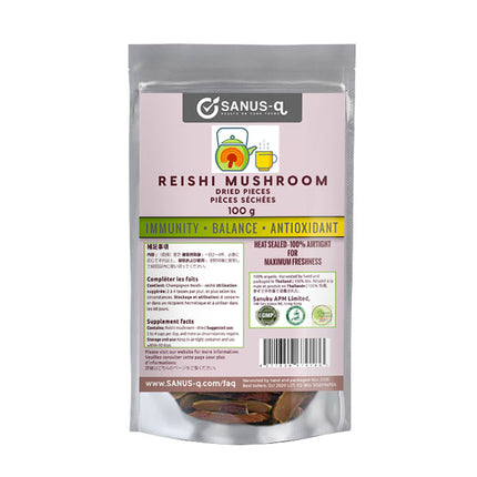 Reishi - Ganoderma lucidum – Lingzhi dried slices