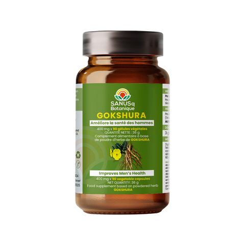 Gokshura (Tribulus terrestris) vegetable capsules - 400 mg | SANUSq Health