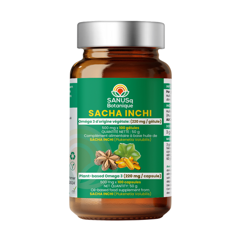 Sacha Inchi Oil capsules - 500 mg | SANUSq Health