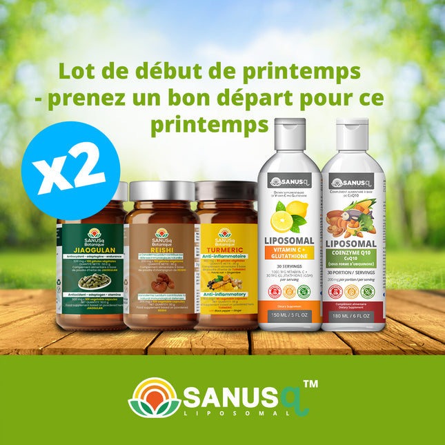 Suppléments à base de plantes liposomales
