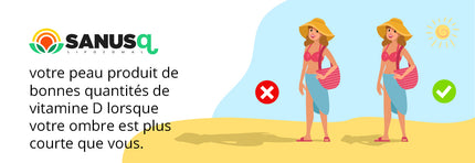 Le meilleur moment de la journée pour absorber la vitamine D du soleil